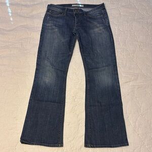 Joe's Jeans Blue Flare Wide Leg Denim